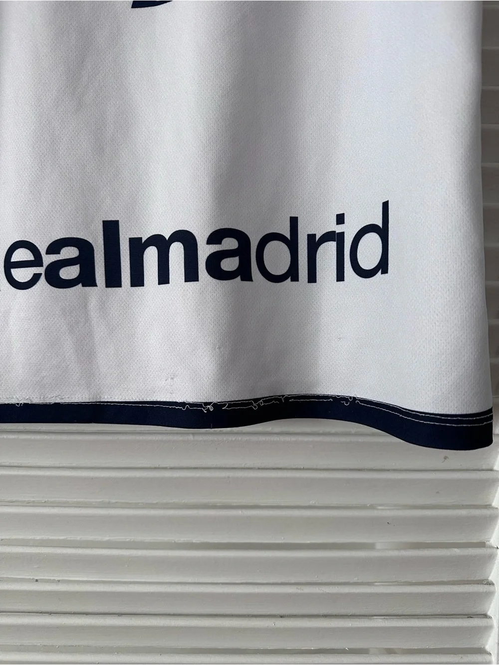 Real Madrid Vini Jr. #7 Home Jersey — Size M